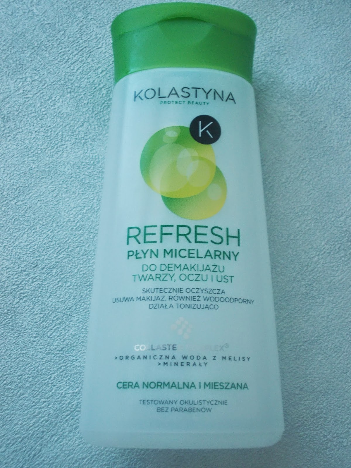 Płyn micelarny Kolastyna Refresh- jak sobie radzi? Recenzja.