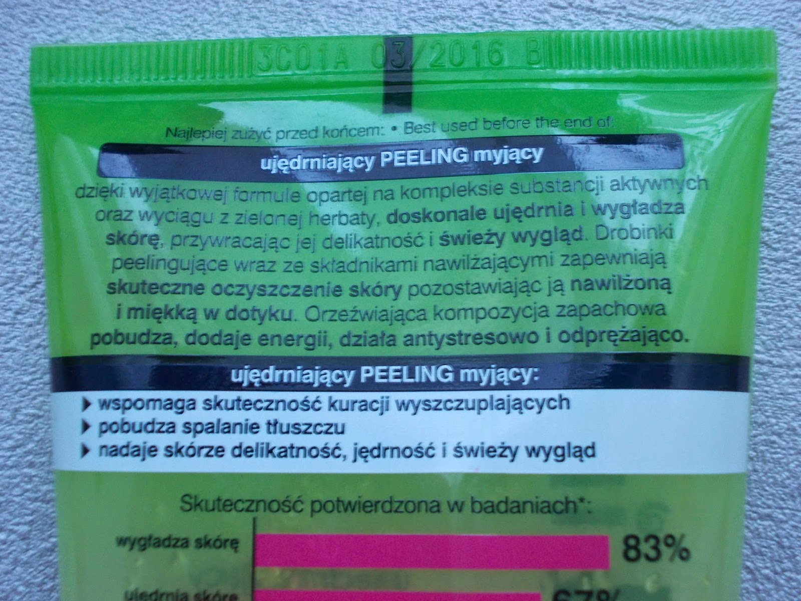 Mocny zdzierak, czyli peeling maXSlim Lirene.