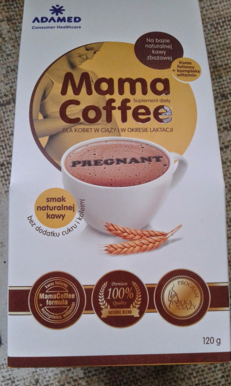 Mama Coffee- kawa dla kobiet w ciąży i mam karmiących.