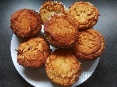 Bezglutenowe muffinki z mąki kokosowej. Szybkie, łatwe, pyszne!