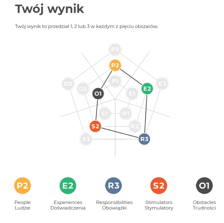 test osobowości wynik